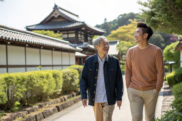 外出の付き添い